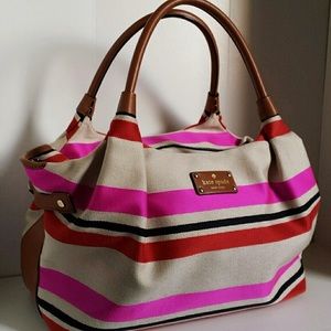 Kate Spade Oak Island Stripe Steve Satchel
